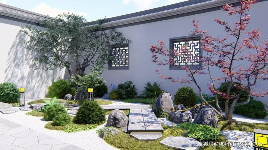 别墅园林景观设计展板